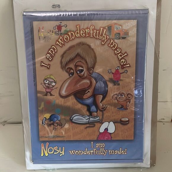 World Challenge Inc Nosy “I Am Wonderfully Made” 60 Piece Puzzle Game Toy New - Picture 1 of 3